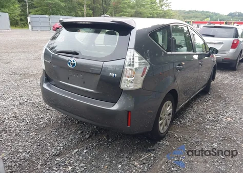 2012 Toyota Prius V Three z USA, uszkodzony, nr VIN JTDZN3EU8C3057247